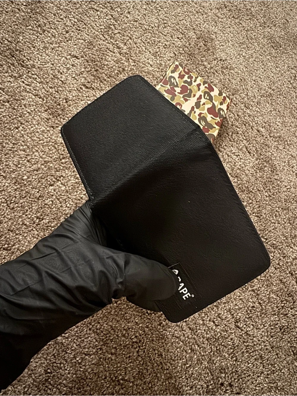 Unisex, black wallet
